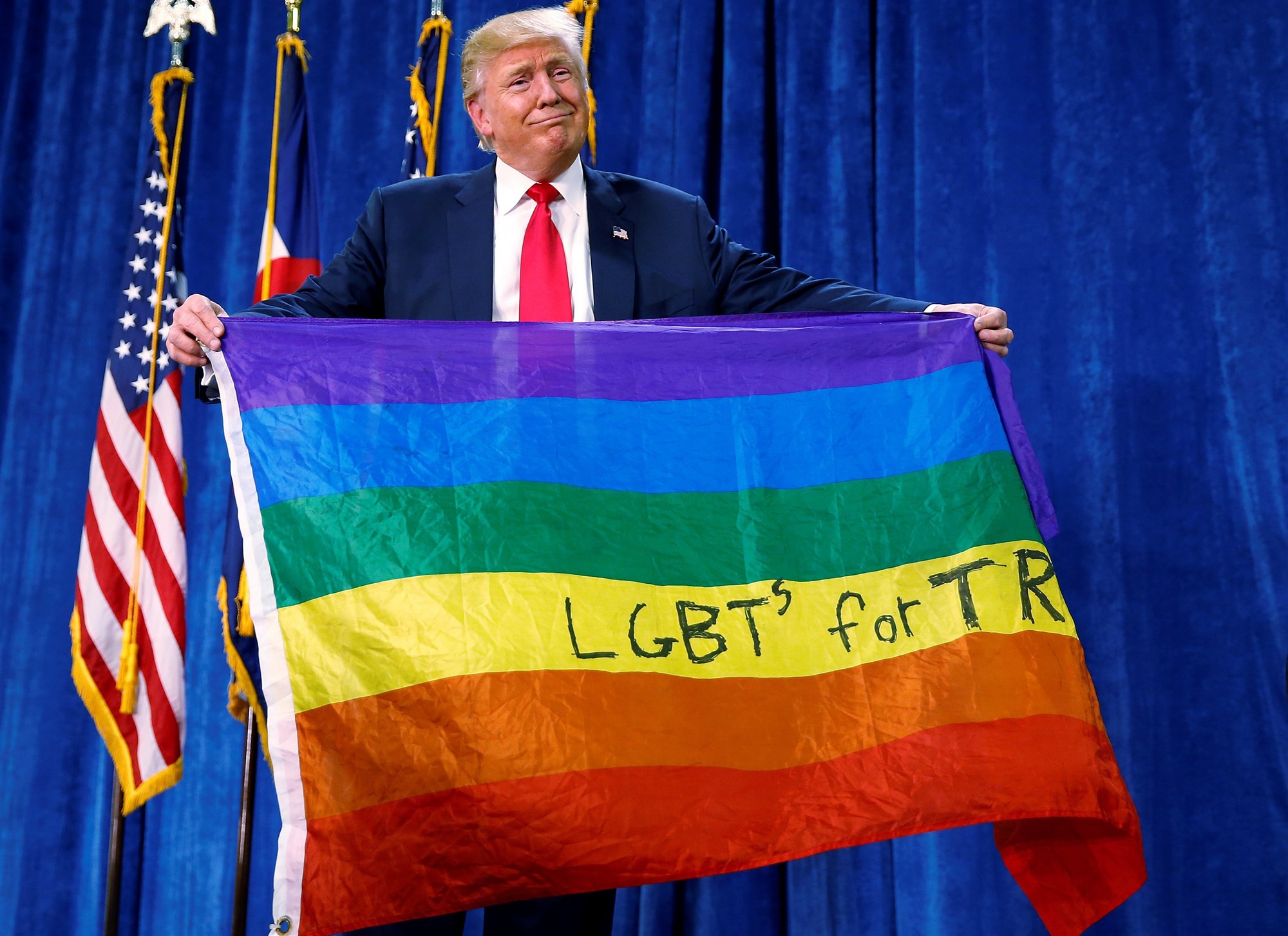 Trump’s Supreme Court pick said “LGBT rights!”